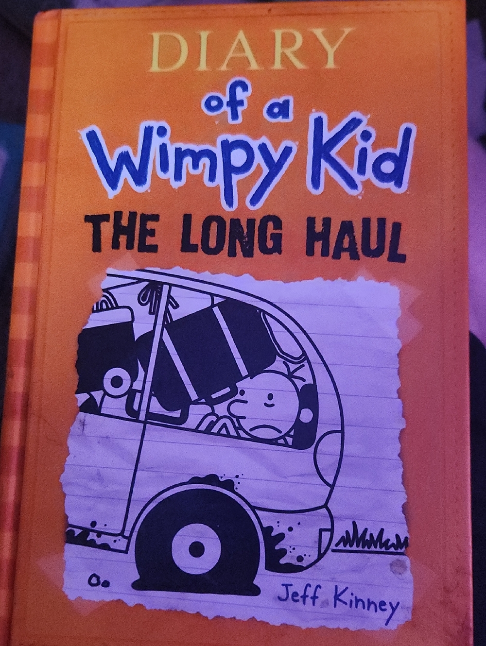 Diary of a Wimpy Kid: The Long Haul - Orange Cover